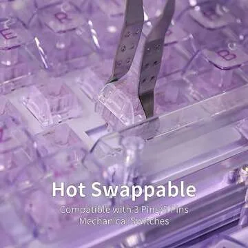 KiiBoom Phantom 68 65% RGB Mechanical Keyboard for All