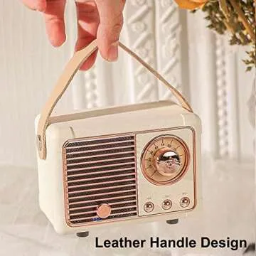 Baolira Retro Bluetooth Speaker Stylish and Portable Sound