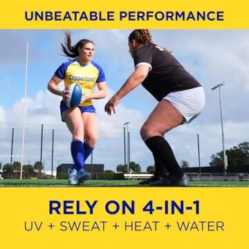 Coppertone SPORT Sunscreen SPF 50 Lotion, Water Resistant , Broad Spectrum Bulk Sunscreen Pack, 7 Fl Oz Bottle, Pack of 2