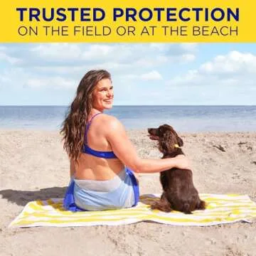 Coppertone SPORT Sunscreen SPF 50 Lotion, Water Resistant , Broad Spectrum Bulk Sunscreen Pack, 7 Fl Oz Bottle, Pack of 2