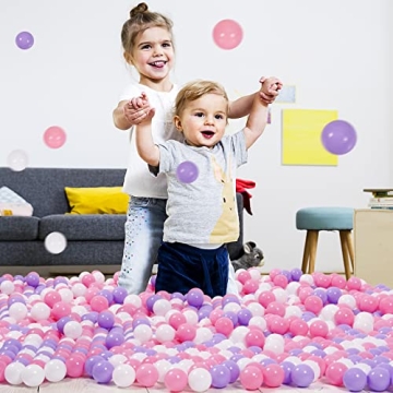 TRENDBOX 100 Baby Ball Pit Balls Non-Toxic Colorful Fun