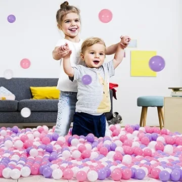 TRENDBOX 100 Baby Ball Pit Balls Non-Toxic Colorful Fun