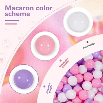 TRENDBOX 100 Baby Ball Pit Balls Non-Toxic Colorful Fun
