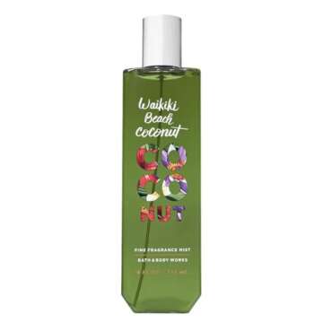 Bath & Body Works Waikiki Beach Coconut 8.0 oz Fine Fragrance Mist
