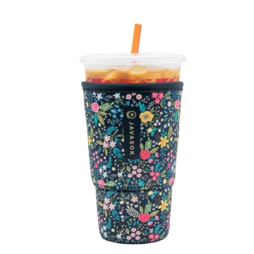 Java Sok Iced Coffee & Soda Sleeve - English Garden