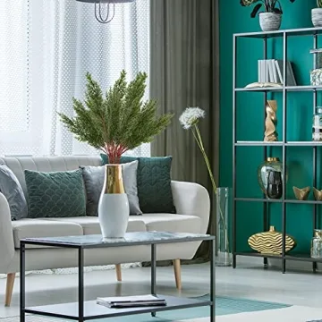 INIFLM 10Pcs Artificial Cypress Branches for Decor