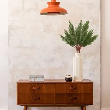 INIFLM 10Pcs Artificial Cypress Branches for Decor