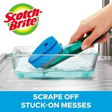 Scotch-Brite Non-Scratch Soap Control Dishwand for Effortless Cleaning