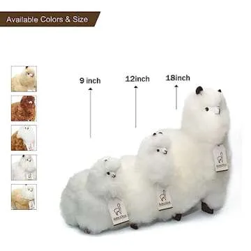 Cute Alpaca Llama Stuffed Animal - 9 Inch