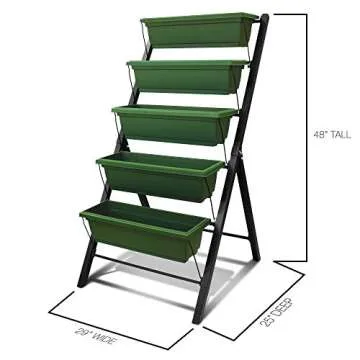 Compact 4Ft Vertical Raised Garden Bed Solution