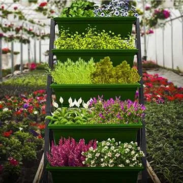 Compact 4Ft Vertical Raised Garden Bed Solution