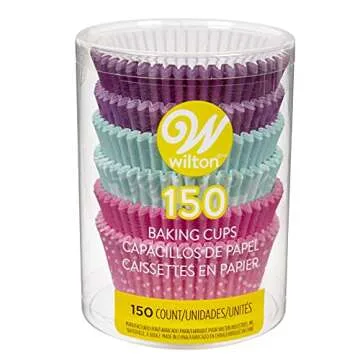 Wilton Standard Cupcake Liner Baking Cups, 150 Count, Multicolor - Patterns