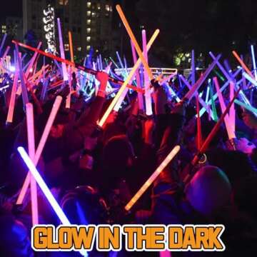 4 Pack 4 Colors Light up Sword Retractable Saber with FX Sound, Double Bladed Saber Gift Set for Kid, Expandable LED toy for Child Adult Space Galaxy War Fighter, Halloween Cosplay Party, Xmas Favors