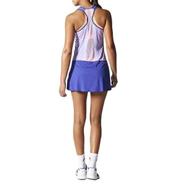 adidas Performance Womens Adizero Tennis Dress - Night/Orange - M