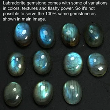 Elegant Gray Labradorite Silver Ring for Women