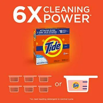 Tide Original HE Turbo Powder Laundry Detergent for 68 Loads