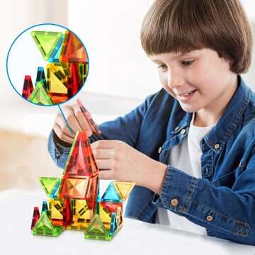 PicassoTiles Mini Diamond Series | Portable STEM Toy