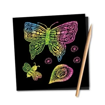 Melissa & Doug Scratch Art Doodle Pad for Fun Creative Play