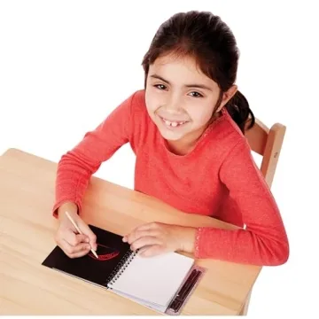 Melissa & Doug Scratch Art Doodle Pad for Fun Creative Play