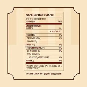 Frost Ridge Maple Farm, Organic Maple Cream, Grade A, One Pound (16 oz)