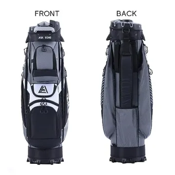 ASK ECHO T-Lock Golf Cart Bag with Organizer Divider
