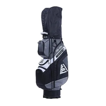 ASK ECHO T-Lock Golf Cart Bag with Organizer Divider