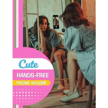 MagSuction Cute Silicone Phone Mount for Influencers