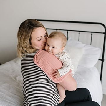 Natemia Muslin Baby Washcloths for Newborns - Ultra Soft 5 Piece Set