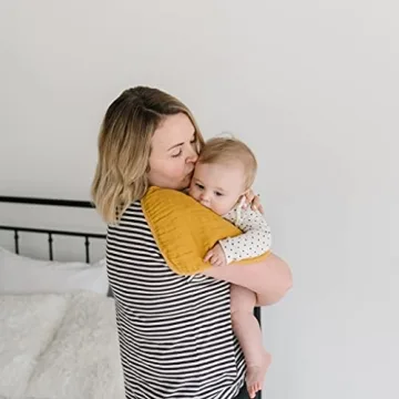 Natemia Muslin Baby Washcloths for Newborns - Ultra Soft 5 Piece Set