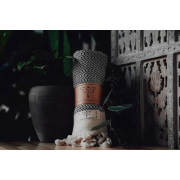 SMYRNA Turkish Cotton Hand Towels Set of 2 - Luxury & Absorbent