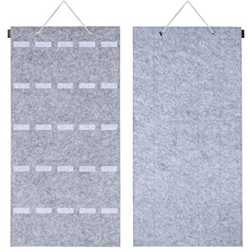 AROUY Sunglasses Organizer with 25 Felt Slots for Easy Storage