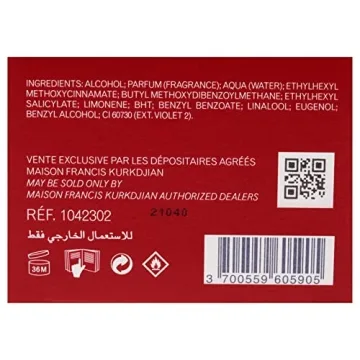 Maison Francis Kurkdjian Baccarat Rouge 540 Pure Perfume 2.3 Fl Oz