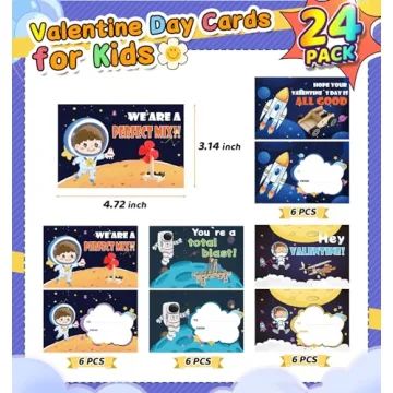 STEM Valentine Cards Kit for Kids - Fun Educational Projects