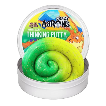 Crazy Aaron's Magic Dragon Color Changing Putty for All Ages