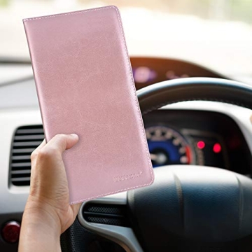 Wisdompro Premium Car Document Holder For Vehicle Essentials