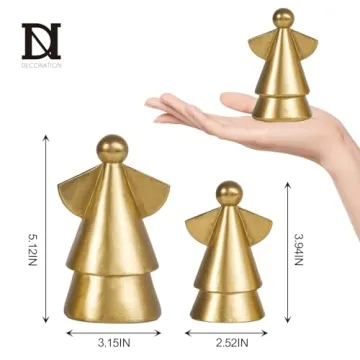 Gold Angel Figurine Set for Every Occasion - DN DECONATION