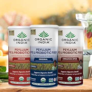 Buy Organic Psyllium Husk Powder with Probiotics - Vegan
