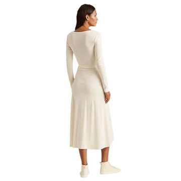 Lauren Ralph Lauren Ribbed Long-Sleeve Dress - Stylish Winter Essential