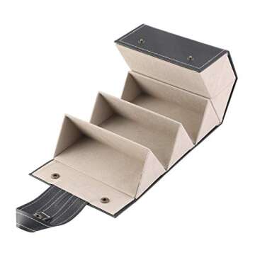 Livtor Sunglasses Organizer 6-Slot Eyewear Travel Case