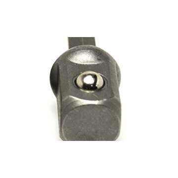 Socket Bit Hex Shank Adapter Drill Nut Driver Power Extension Bar 3pc Set 1/4" 3/8" 1/2" for Automot...