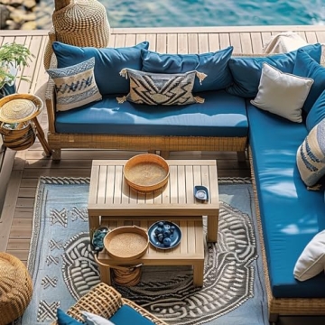 Custom Bench Cushion for Indoor or Outdoor Use