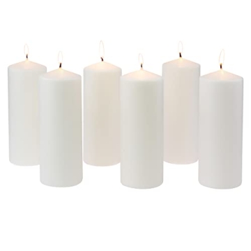 Stonebriar 80 Hour Long Burning Unscented Pillar Candles