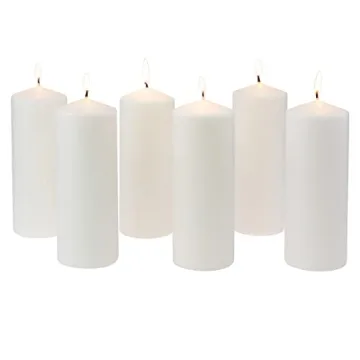 Stonebriar 80 Hour Long Burning Unscented Pillar Candles