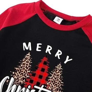 Awoscut Christmas Pajamas for Family Christmas Pjs Matching Sets for Couples Adults Kids Funny Holiday Sleepwear Elk Xmas Jammies-women