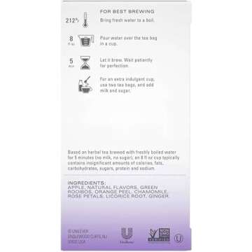 Tazo Dessert Inspired Tea Bundle: 2 Flavor Pack