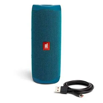 JBL FLIP 5 - Waterproof Portable Bluetooth Speaker Made From 100% Recycled Plastic - Blue