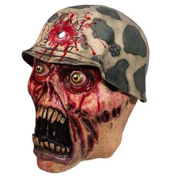 Deja Boo Zombie Halloween Mask (Soldier)