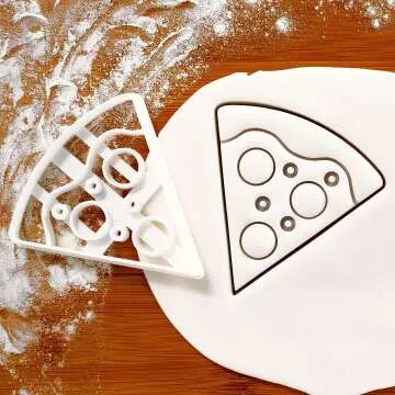 Pizza Cookie Cutter for Fun Baking by Bakerlogy