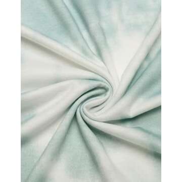 Ekouaer Tie Dye Pajamas Set Womens Loungewear Sleepwear 2 Piece PJ Sets