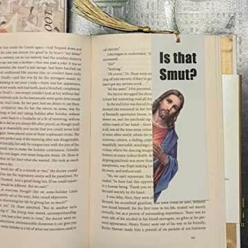 Jnglr 3PCS Funny Bookmarks Set, Book Marks for Reading Book Markers for Women Bookmark Corner Peeking Jesus Bookmark Bookish Book Accessories for Reading Lovers